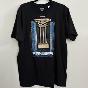 Reebok New York Rangers 2015 Presidents’ Trophy T-shirt Size Large